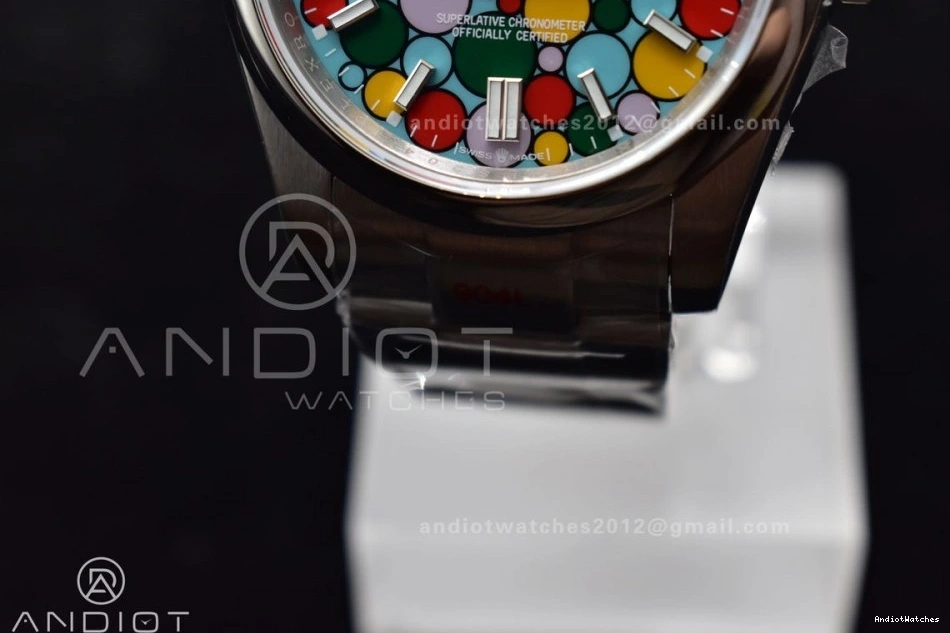 Celebration 904L KRF Best Edition 36mm 959 Steel Perpetual Bold Oyster A Dial 126000 1:1 0830